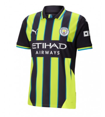 Manchester City Replika Udebanetrøje 2024-25 Kortærmet